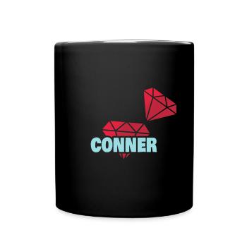 Précieux Conner - Mug uni - noir - Devant