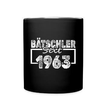 Jungeselle 1963 - Tasse einfarbig - Schwarz - Vorne