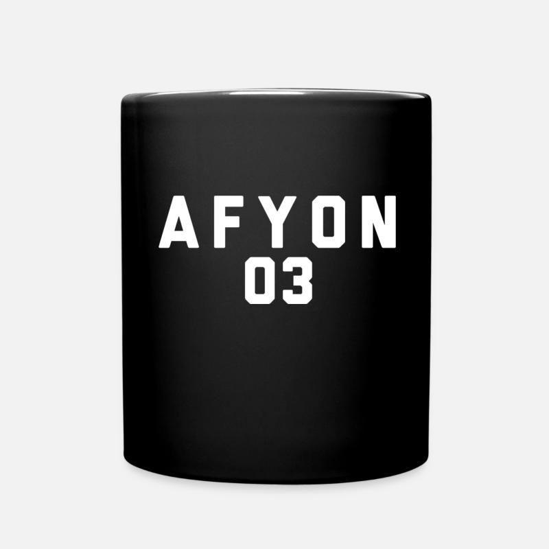 Afyon - Mug uni - noir