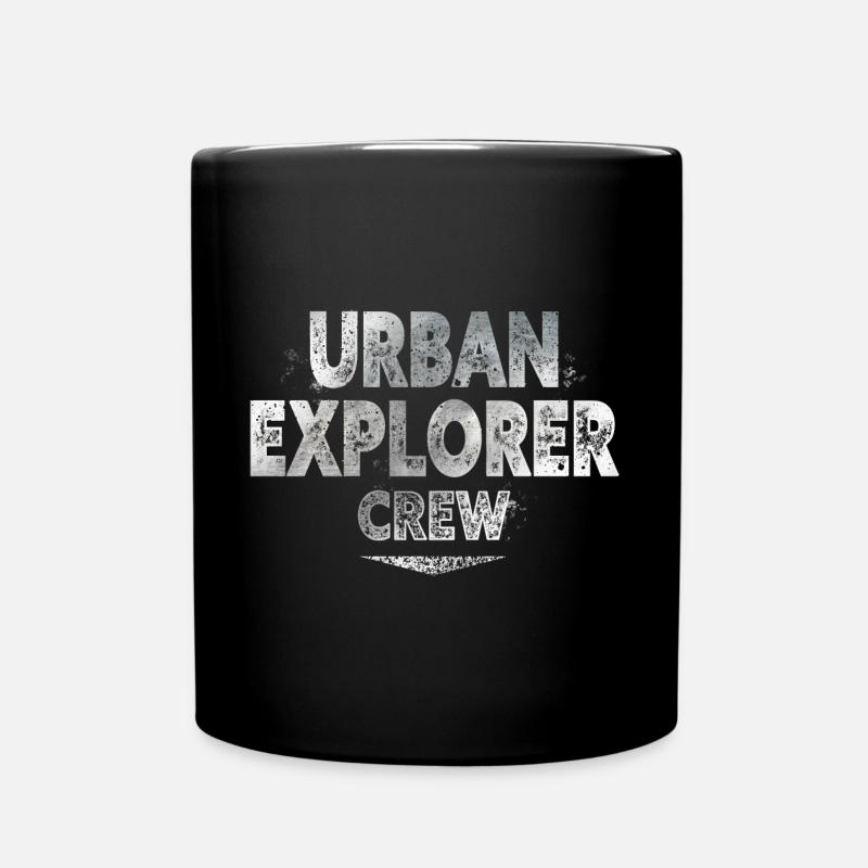 Urban Explorer - Tasse einfarbig - Schwarz