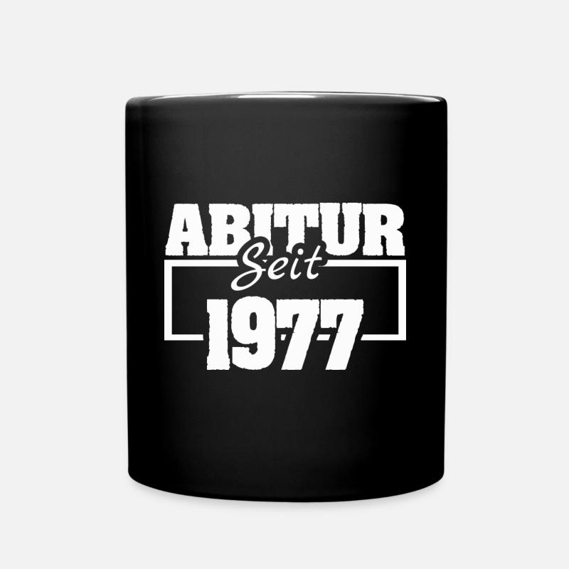 1977 - Tasse einfarbig - Schwarz