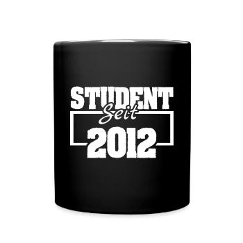 depuis 2012 - Mug uni - noir - Devant