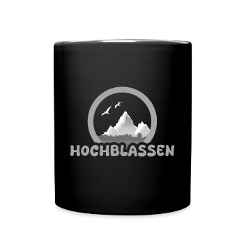 Trekking Hochblassen - Tasse einfarbig - Schwarz - Vorne