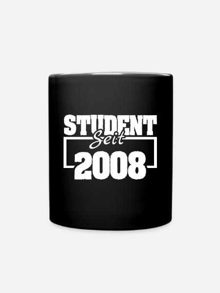 2008 - Tasse einfarbig - Schwarz