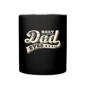 Meilleur papa de tous les temps - Meilleur papa - Fête des pères - Mug uni - noir - Devant