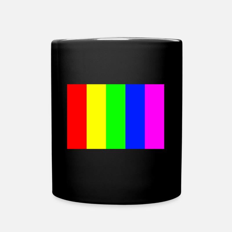 Rainbow - Tasse einfarbig - Schwarz