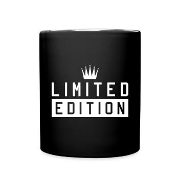 limited edition krone - Tasse einfarbig - Schwarz - Vorne