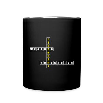 Météorologie Météorologue Météo légendaire - Mug uni - noir - Devant