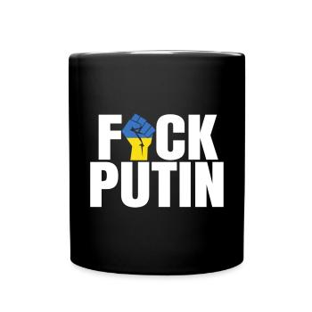 Ukraine - Mug uni - noir - Devant