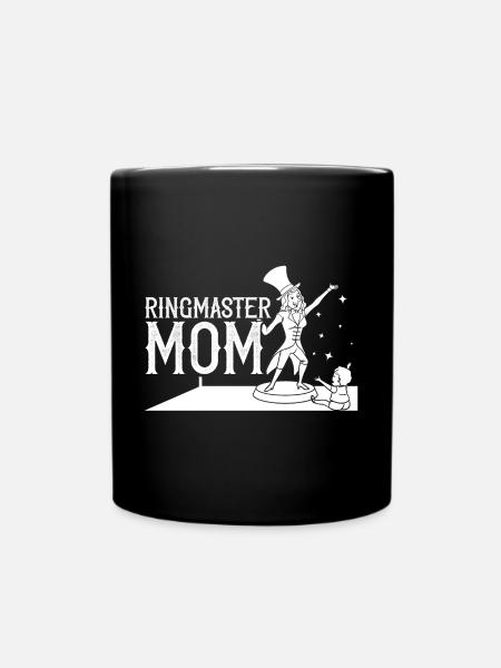 Zirkus Geburtstag party Mama Thema Ringmaster - Tasse einfarbig - Schwarz