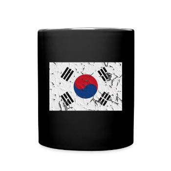 South Korea - Full Colour Mug - black - Front