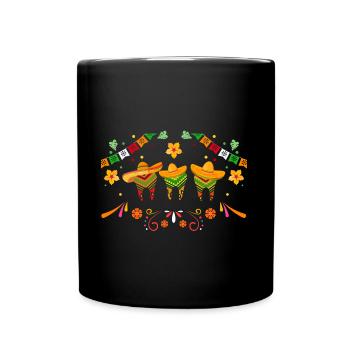 Mexican Dentist Cinco De Mayo Dentistry - Full Colour Mug - black - Front