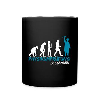 Physikum Medizin Prüfung bestanden Student - Tasse einfarbig - Schwarz - Vorne