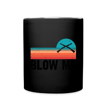 Drôle de conception de chasse au canard Hunter Hunting Duck Design - Mug uni - noir - Devant