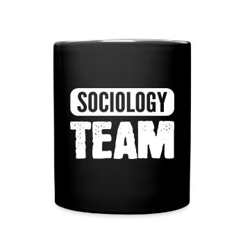 Sociology -Team Sociology -Major Gift - Full Colour Mug - black - Front