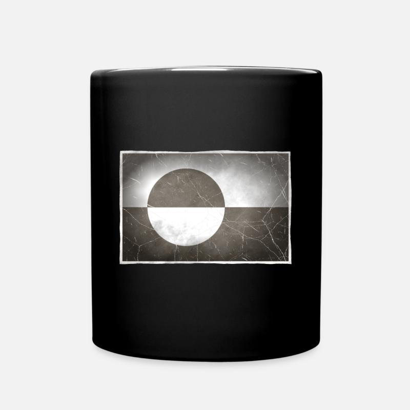 Grönland - Tasse einfarbig - Schwarz