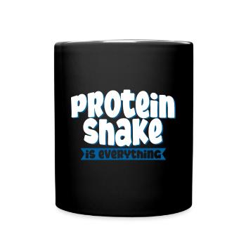 Protein Shake Est Tout 4 - Mug uni - noir - Devant