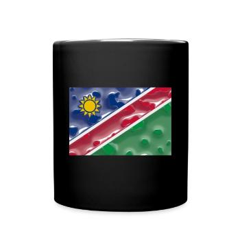 Namibia - Tasse einfarbig - Schwarz - Vorne