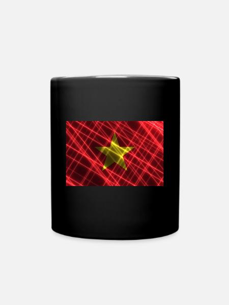 Vietnam - Tasse einfarbig - Schwarz