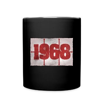 Né en 1968 - Mug uni - noir - Devant