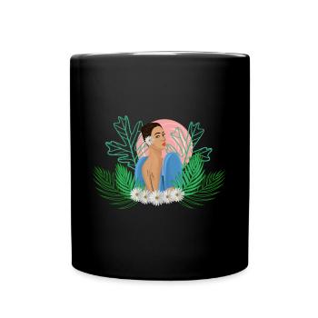 Philippinen Filipina Stolz Blumen Pinay I Geschenk - Tasse einfarbig - Schwarz - Vorne