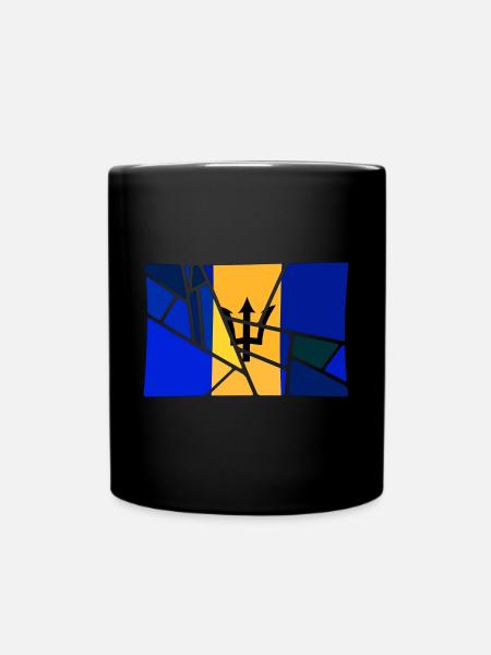 Barbados - Full Colour Mug - black