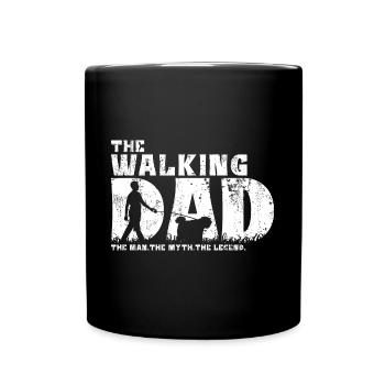 Bouvier des Flandres Flanders Herding Dog Dad - Full Colour Mug - black - Front