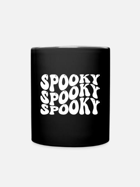 Spooky - Tasse einfarbig - Schwarz