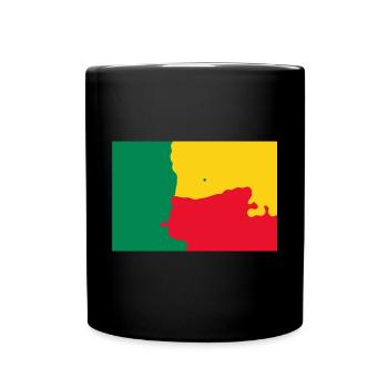 Benin - Full Colour Mug - black - Front