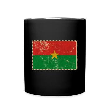 Burkina Faso - Mug uni - noir - Devant