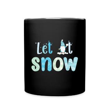 Noël Noël Gnomies - Mug uni - noir - Devant