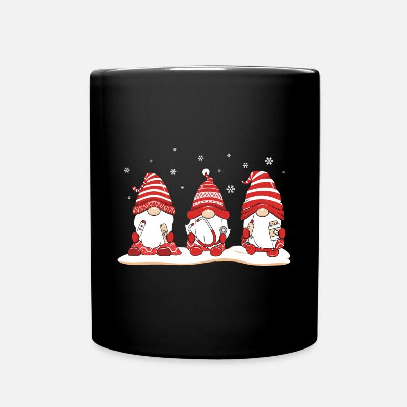 Weihnachten Weihnachtsmann Geschenke - Tasse einfarbig - Schwarz