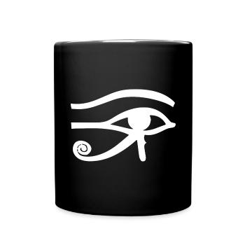 L’œil de Ra - Mug uni - noir - Devant