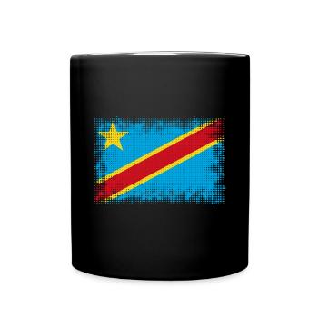 Congo - Mug uni - noir - Devant