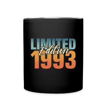 30e anniversaire 1993 Né 30 ans - Mug uni - noir - Devant