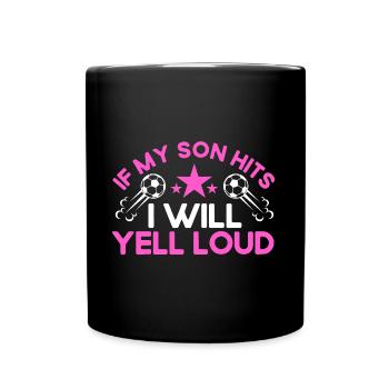 Football Mother Sports Fan Cadeau - Mug uni - noir - Devant