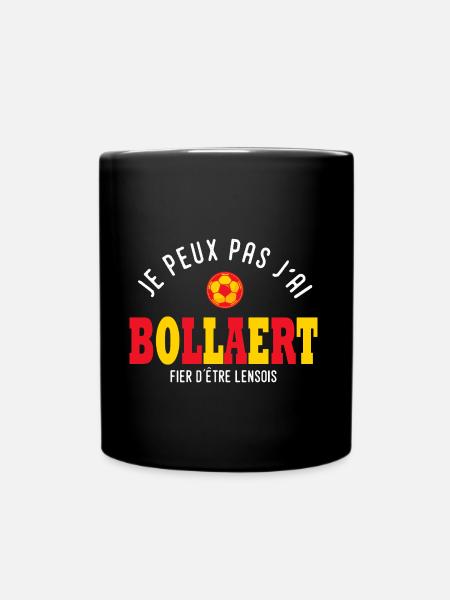 football lens Jpeux pas j ai supporter foot - Mug uni - noir