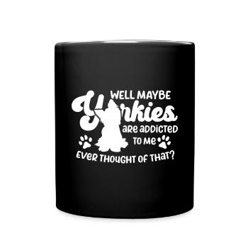 Yorkshire Terrier Yorkie Dog Cadeau - Mug uni - noir - Devant