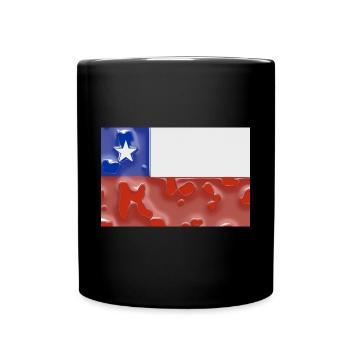 Chile - Tasse einfarbig - Schwarz - Vorne