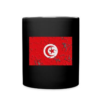 Tunisia - Full Colour Mug - black - Front