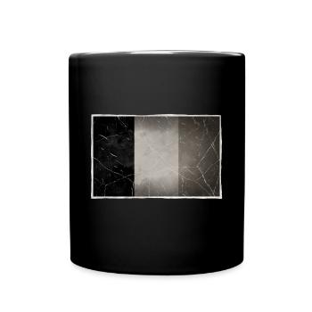 Belgien - Tasse einfarbig - Schwarz - Vorne