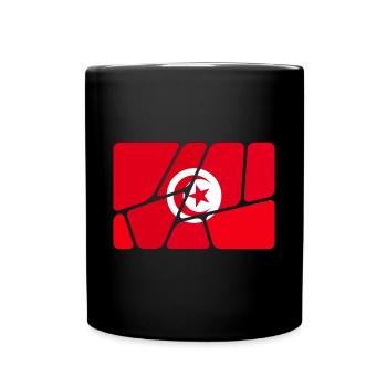 Tunisia - Full Colour Mug - black - Front