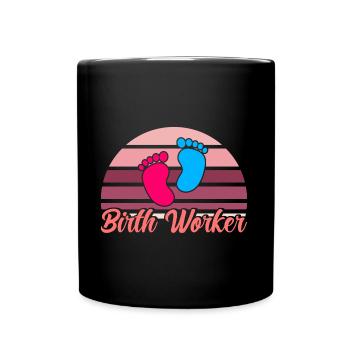 LD Work Obstetrician Obstetrician Gift - Mug uni - noir - Devant
