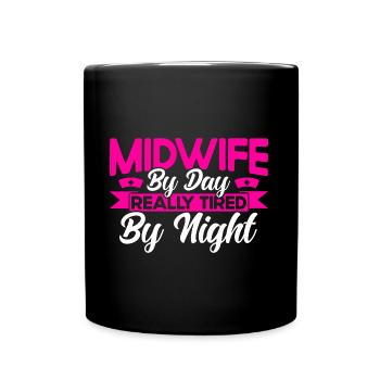 LD Work Obstetrician Obstetrician Gift - Mug uni - noir - Devant