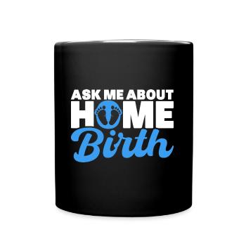 Sage-femme obstétricienne LD Work Gift - Mug uni - noir - Devant