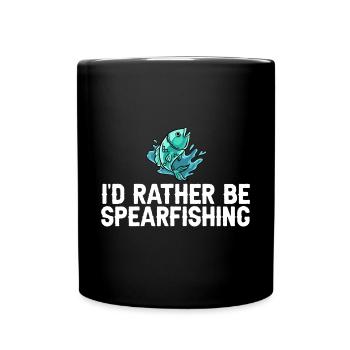 Spearfishing Spear Fishermen Fish Spear Fishermen - Full Colour Mug - black - Front