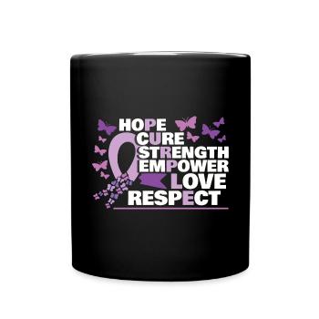 Epilepsy Awareness Month - Full Colour Mug - black - Front
