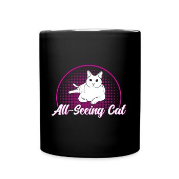 Chat Parents Chat Chats Dictons Cadeau - Mug uni - noir - Devant
