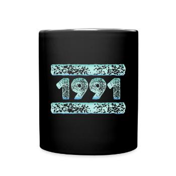 1991 - Full Colour Mug - black - Front