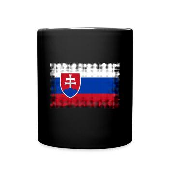 Slovakia - Full Colour Mug - black - Front